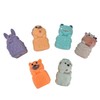 6pcs Baby Soft Blocks Animal Stacking Building Blocks Squeezing Teething