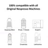 Strong Espresso Variety Pack for Nespresso | 100 Bold Aluminum