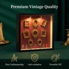 DIY Mini Museum Kit, Lighted Shadow Box with Sliding Panel