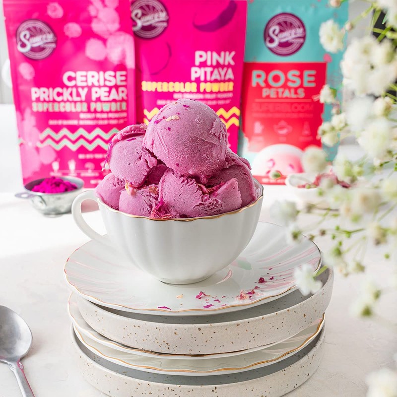 Suncore Foods Dried Rose Petals Bloom, Caffeine-Free Tea, Gluten-Free, Non-GMO,