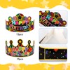 Hooqict Birthday Crowns for Kids Classroom 30 Pack Party Hats