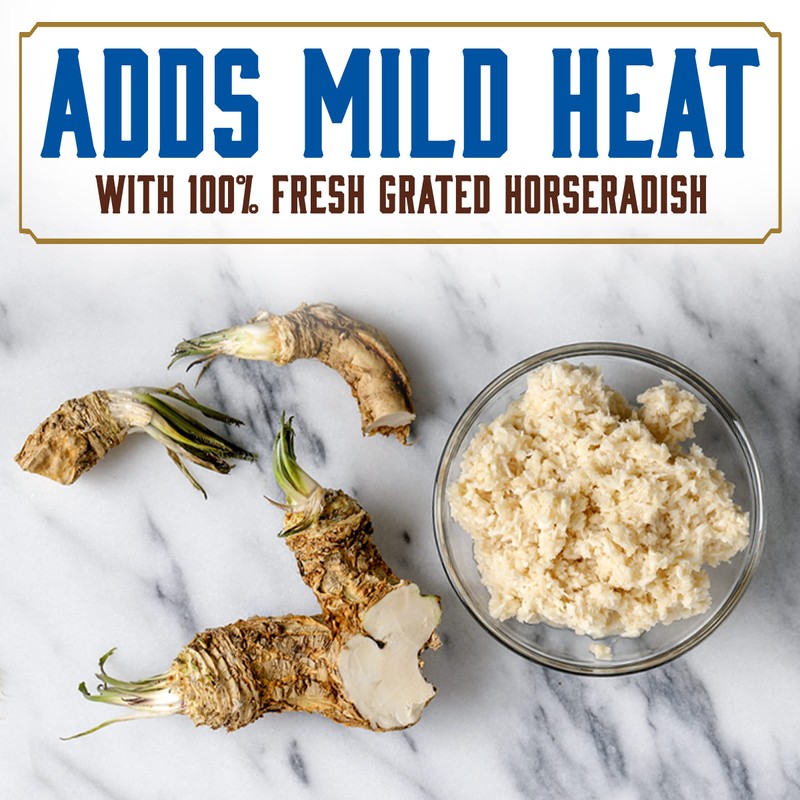 Beaver Deli Horseradish Sauce, 12 Oz Squeeze Bottle