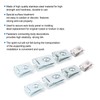 u Clips,160Pcs U?Clips Chimney Nut ?¨º?304 Stainless Steel FastenerU Nut