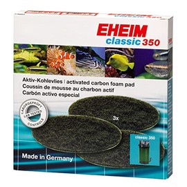 Eheim 2215 Carbon Set of 3 Sponges for Aquarium