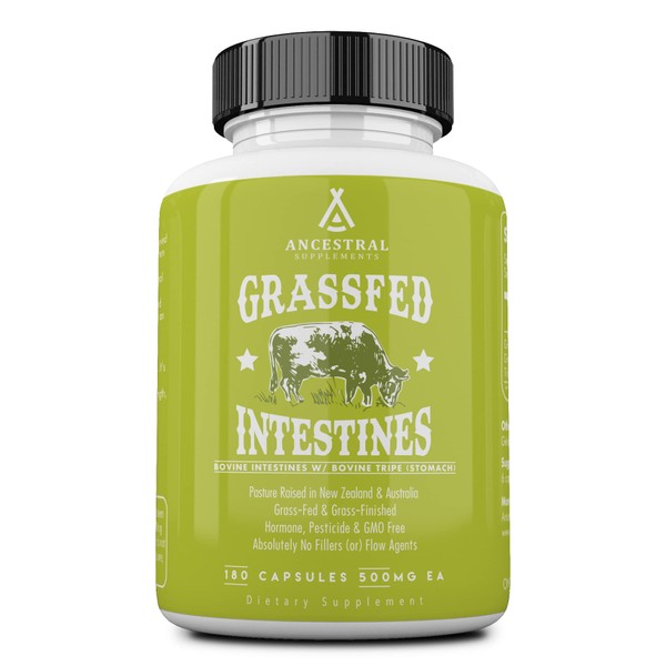 Ancestral Supplements Ancestral Supplements Greens Powder Capsules, Organic Superfood Greens