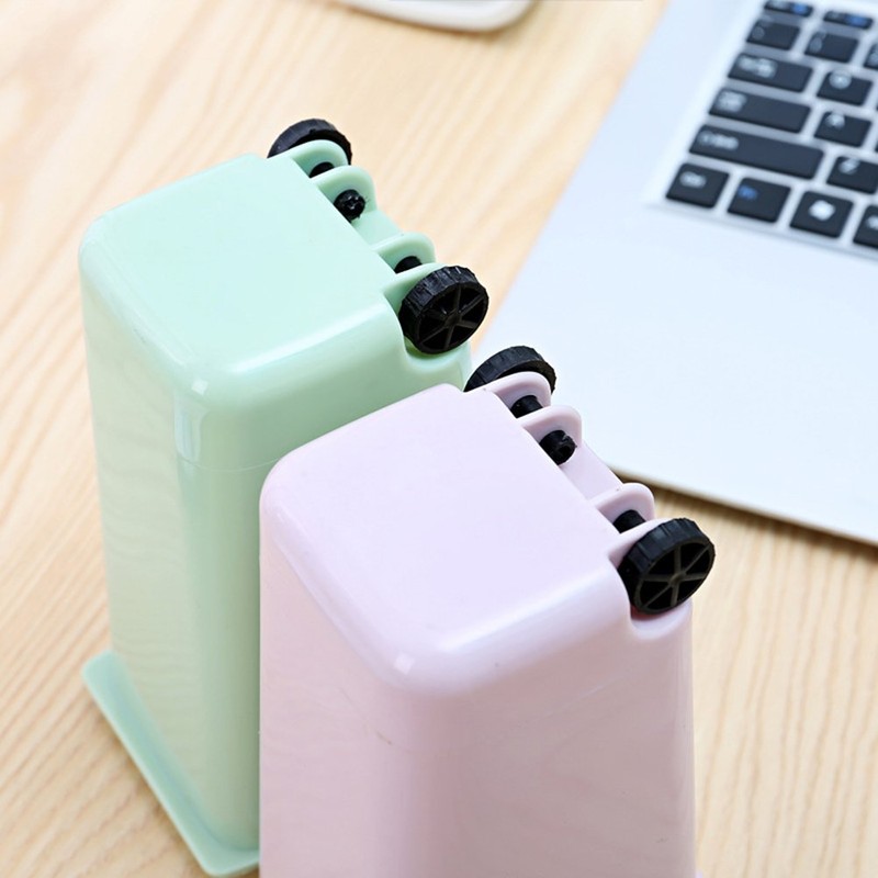 TOYMYTOY Office Trash Can, Desktop Mini Trash Bin, Garbage Bin