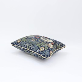 Kawashima Textile Celcom Morris Design Studio LL1710 Strawberry Thief Blue 15.7 x 11.8 inches (40 x 30 cm)