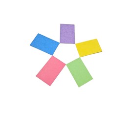 Glowvision Trade Expandable Cellulose Sponges, Heavy‑Duty Flat‑to‑Big Kitchen Scrubbers (5‑Pack) – Space‑Saving, Scratch‑Free, Biodegradable, Dishwasher‑Safe