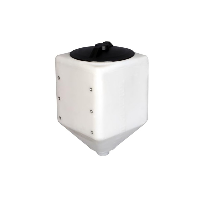 Norwesco 10 Gallon Square Total Drain Tank