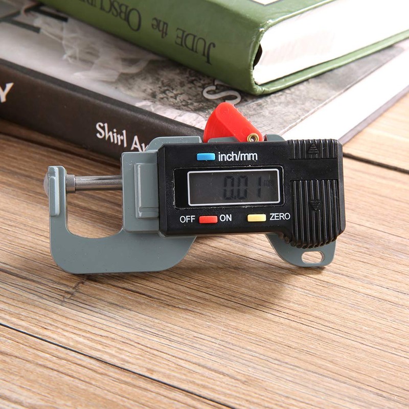 Digital Electronic Display Micrometer,0.01mm Thickness Measuring Tool,Inch/Metric Digital Thickness Gauge
