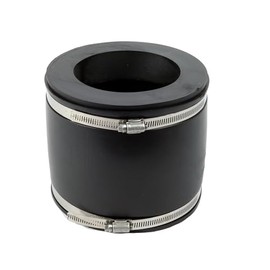 Fernco P1051-46 4" x 6" Flexible PVC Pipe Coupling for Asbestos Concrete or Ductile Iron to Clay, Plastic or Steel Plumbing Waste Connections