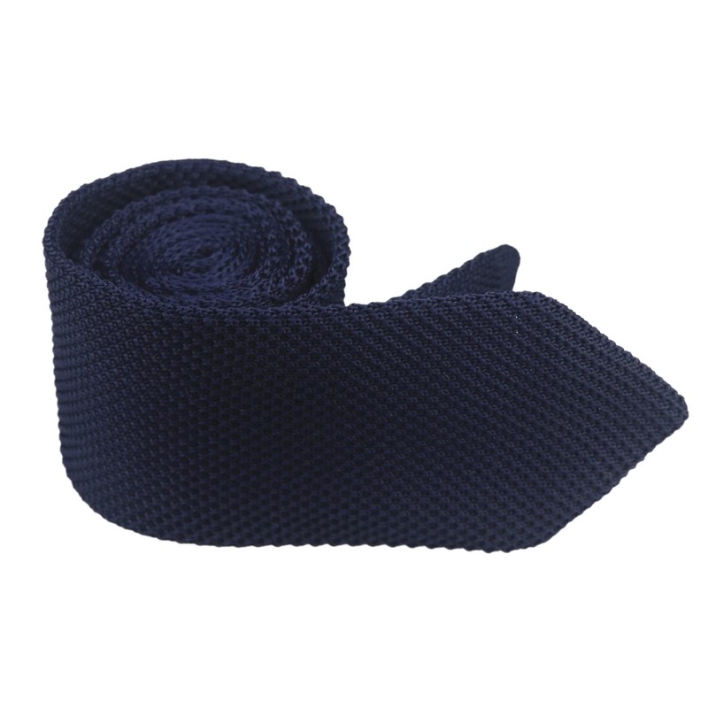 Vizakiss - Corbata de punto para hombre, estilo clásico, casual,