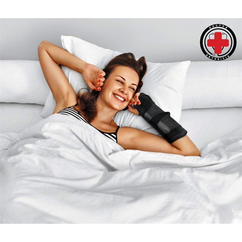 Doctor Developed Premium Carpal Tunnel Night Wrist Brace & Support