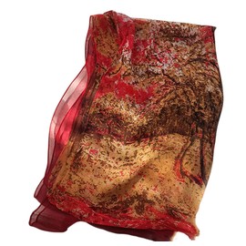 FAIRYGATE Scarves & Scarves for Women Fashionable Women's Scarf Stole Neckerchief Scarf Made of Chiffon for Spring Summer All Year Round, 51027