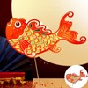 Cute Paper Lanterns for Chinese New Year 2pcs 3D Fish