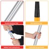 Multi-Angle Paint Brush Extender Holder, 1.7m Paint Roller Extension Pole