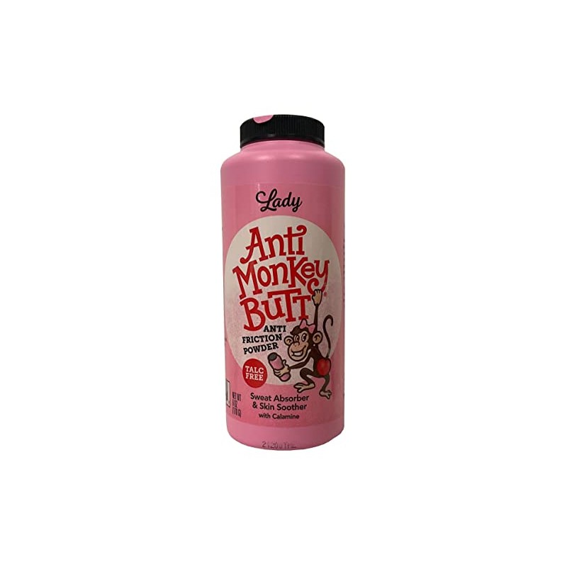 Anti Monkey Butt Women’s Body Powder – Talc-Free, Sweat Absorbing
