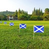 Newperlite Scotland Stick Flag Small Scottish Mini Hand Held Flags