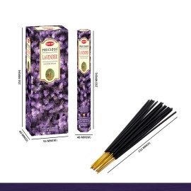 Hem Lavender Incense Sticks Pack Of 120 | Natural Relaxing | Aromather