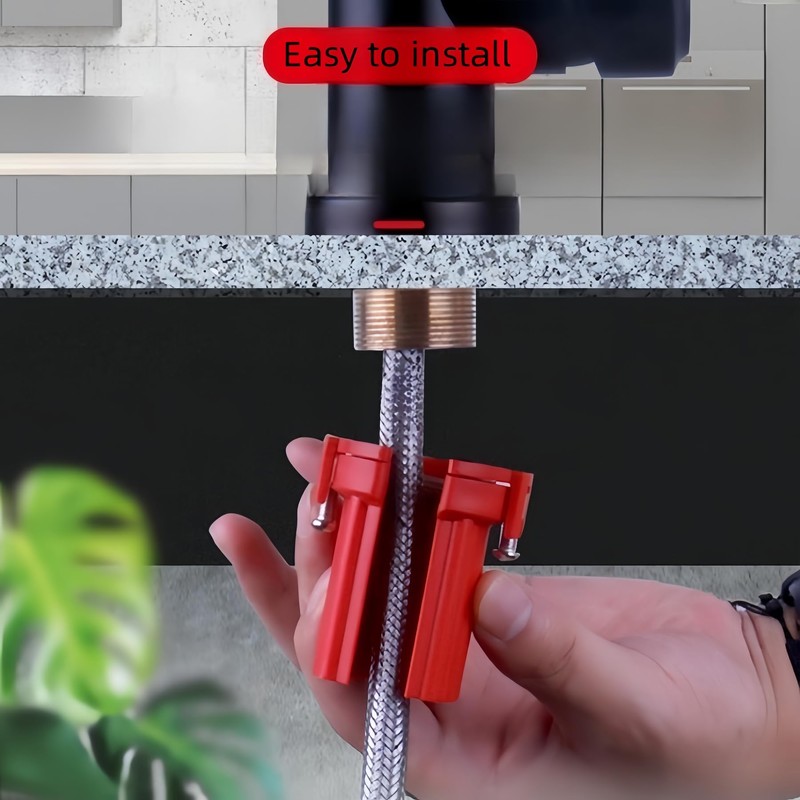2PCS Kitchen Faucet Fixing Nut Plastic Faucet Lock Nut for