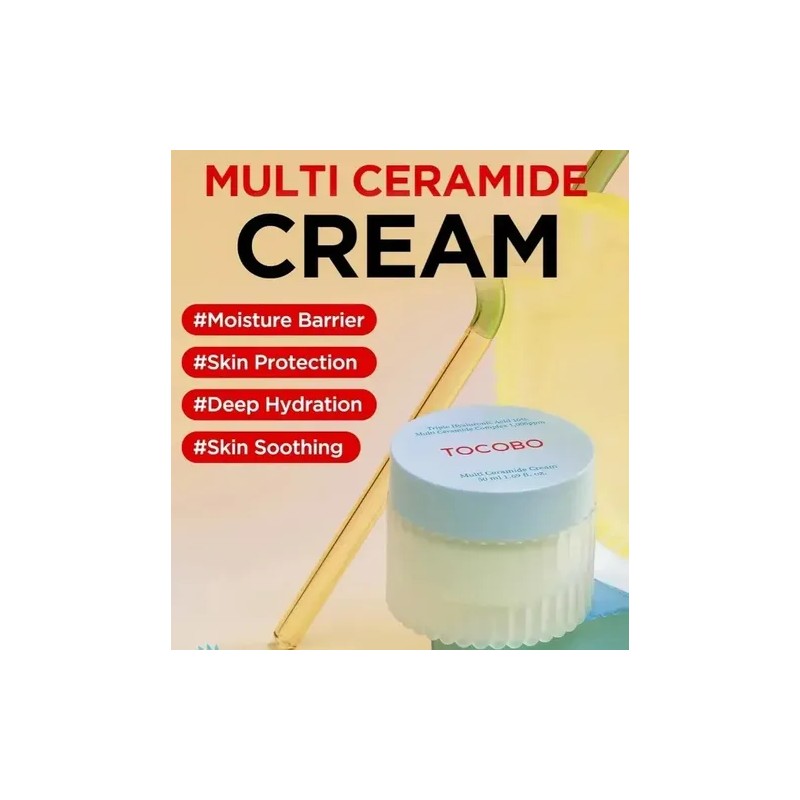 Crema Hidratante Multi Ceramide 50ml Tocobo Adultos