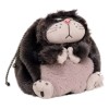 Jextech Peluche Cenicienta Lucifer Gato Muñeco Bolso Bandolera 20cm