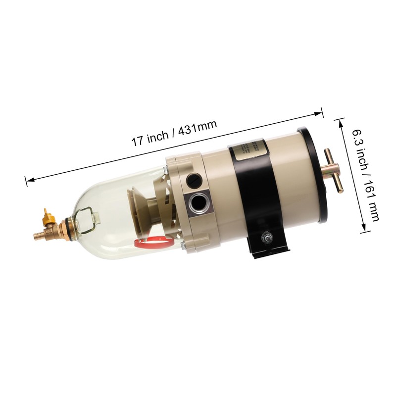 Kofil 900FG 900FH Fuel Filter/Water Separator Assembly, for Outboard Marine