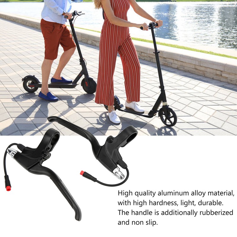 1Pair Electric Scooter Brake Lever Left Right Brake Handle with