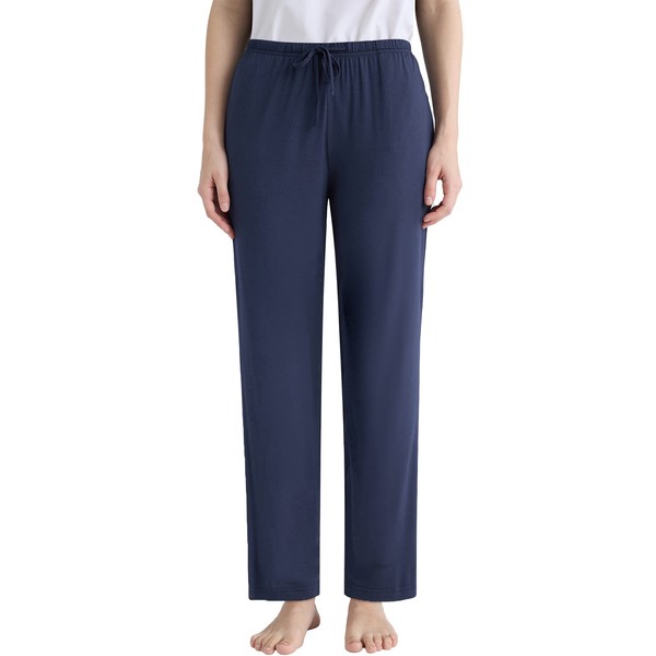 Latuza Women's Petite Soft Viscose Pajama Pants with Pockets XLP