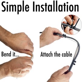 Radiant Solutions Company Downspout Hanger for Securing Ice Dam Heat Tape and Cable to Gutters