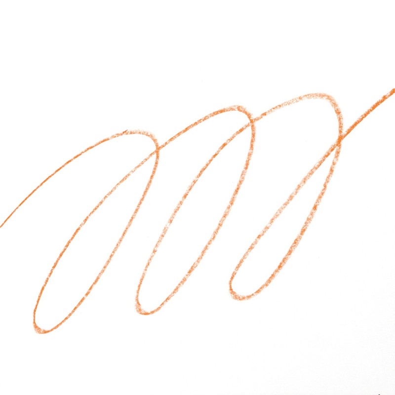Mitsubishi Pencil K7600.4 Colored Pencils, Oil-based Dermatograph, No. 7600, Orange,