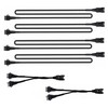 NBWDY RGB Extension Cable for Rock Lights,4PCS 2 Feet Extension