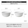 like-it (like-it) Colander & Bowl, Resin, Ф22.7 x Height 4.1