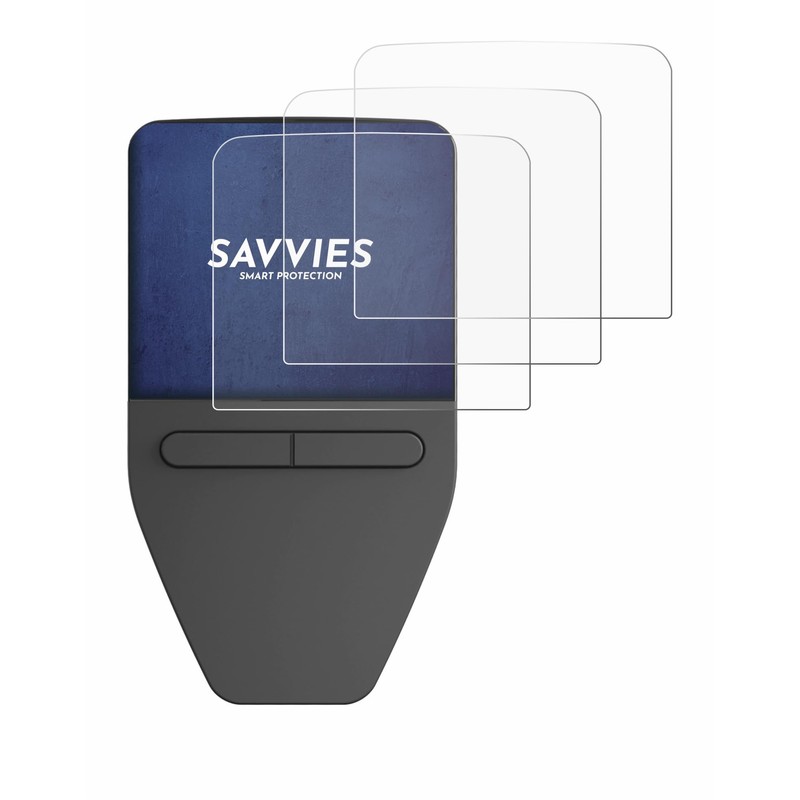 Savvies 6 Pack Screen Protector compatible with Trezor Safe 3