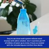 Equate Comfort Flow Bottle & 50 Saline Packets Blue Nasal