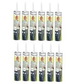 RV Wholesale Direct Dicor 501LSW-1 RV Rubber Roof Sealant Self Leveling Caulk, White, (Case of 12)