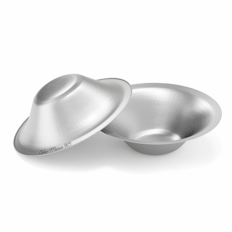 Silver Mamas Nursing Cups , silver nipple covers breastfeeding shield