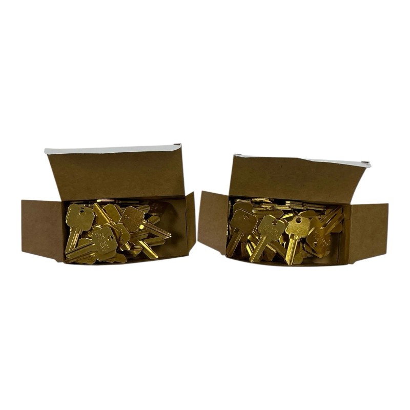 Ilco DND-SC1 Key Blanks 50 Pack Schlage Brass “Do Not