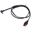 Power Cable Shortwave Radio Portable ABS DC Head Cord Accessory