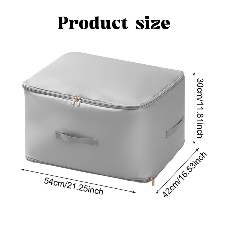 AWAVM Ultra Space Saving Self Compression Organizer,Compression Duvets Storage Bag