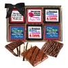 Get Well - Chocolate Covered Graham Crackers - 12 piece