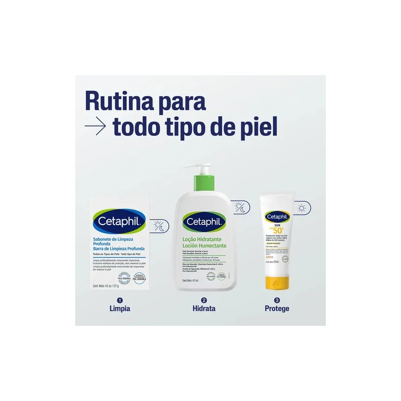 Cetaphil Barra Dermolimpiadora Limpieza Profunda 127 g