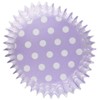 Holly Cupcakes 180 Excellent Quality Purple Polka Dot Muffin Cases