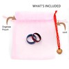 Stainless Steel Her Weirdo Ring Wedding Band Rings Couples Birthday