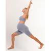 BONVIGOR Buttercloud Maternity Shorts Over The Belly- 5" Pregnancy Biker