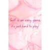 Fun Golf Gifts For Women - 120 Page Lined Notebook