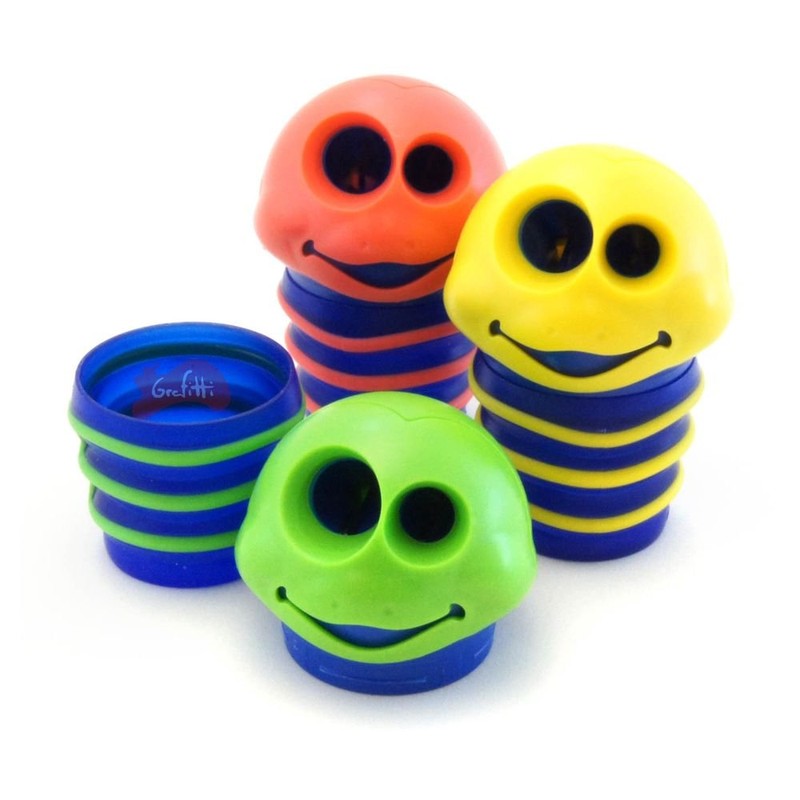 Maped Croc Croc Double Sharpener Assorted Colours Pack of 1