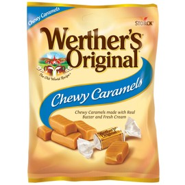 Werther's Original Chewy Caramel Candy, 5 Oz Bags (Pack of 12)