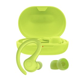 Replacement Silicone Earbuds Tips for JLab Go Sport+/Go Air Sport Earbuds, Comfortable and Durable Eartips 6 Pairs (S/M/L) Yellow