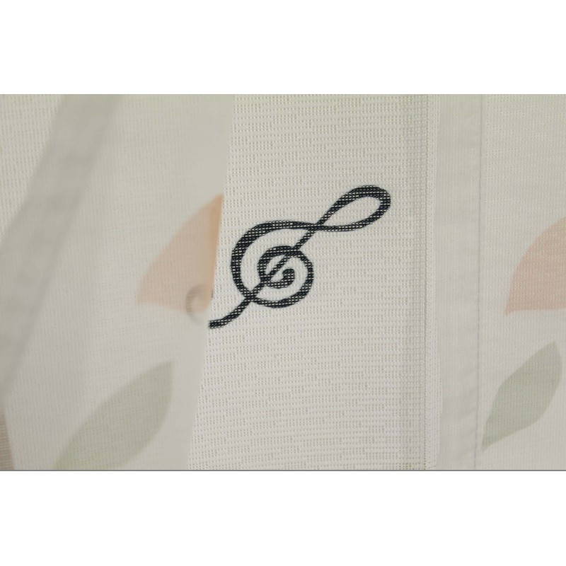Narumikk 09-010 Double Swing Cat Noren, Size: 33.5 x 59.1